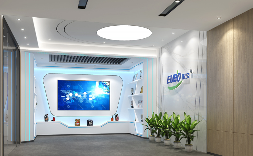 深圳優寶新材料公司2500平辦公廠房裝修